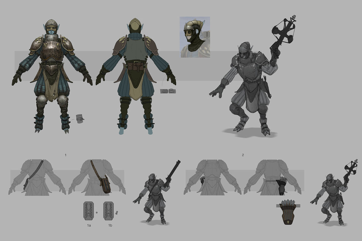 Swamp Elf Scavenger Art from Remnant: From the Ashes