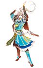 Blue Character Art
