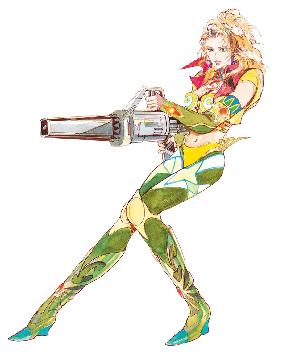 Emilia Character Art from SaGa Frontier Remastered