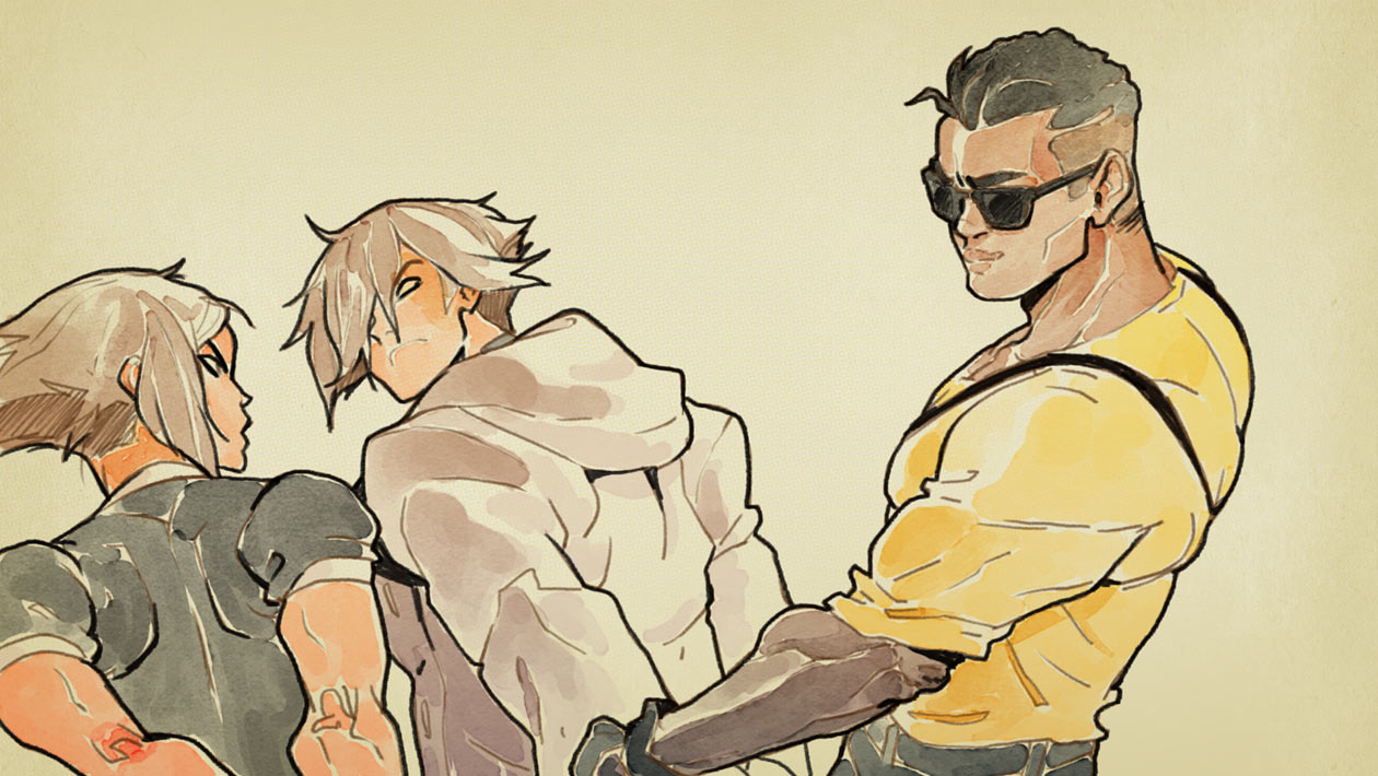 Adam Ending Art from Streets of Rage 4