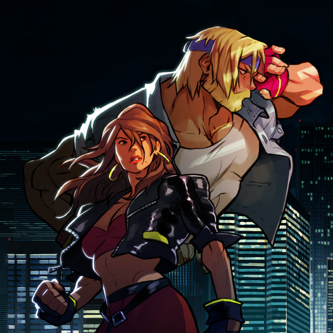 Blaze and Axel Artwork from Streets of Rage 4