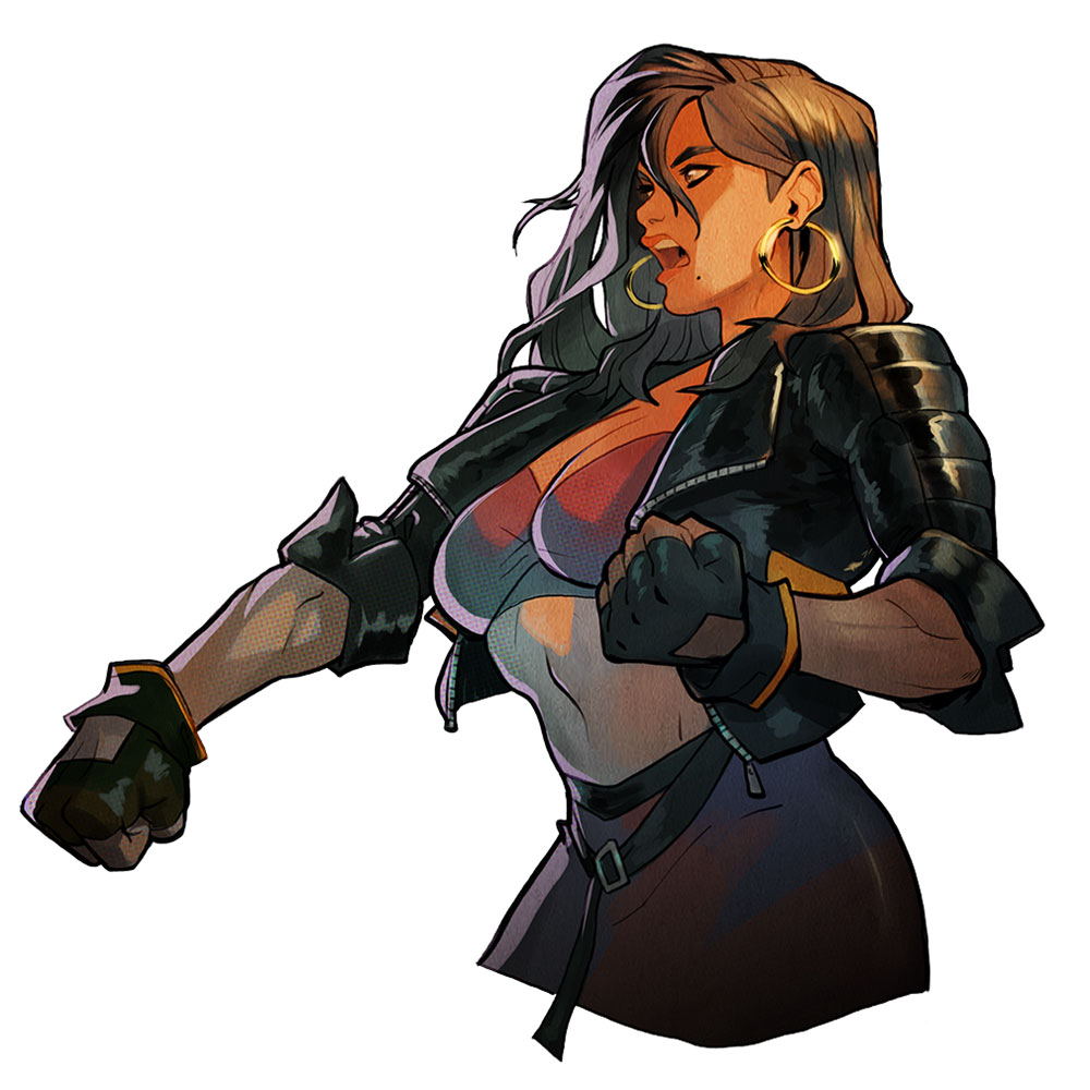 Blaze Fielding Art from Streets of Rage 4