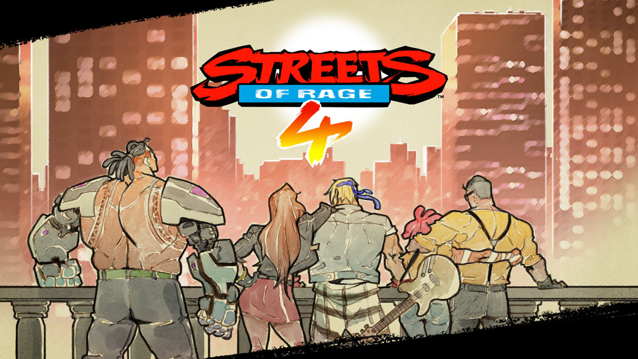 Ending Art from Streets of Rage 4