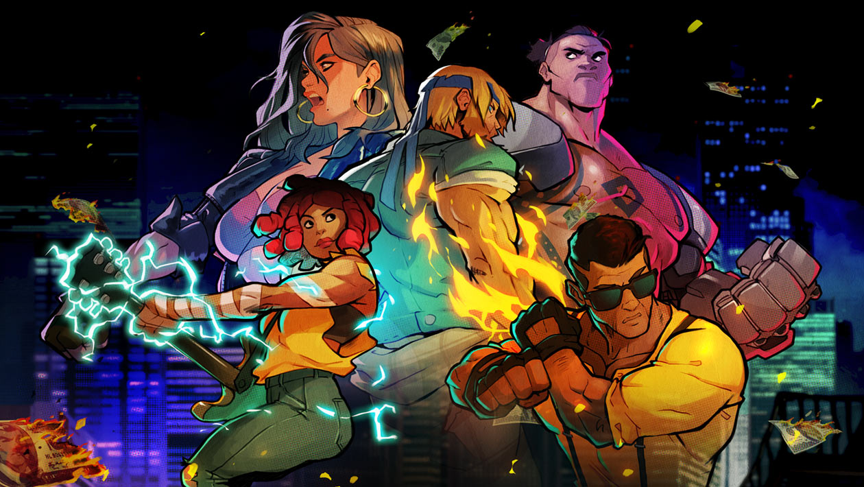 Key Artwork from Streets of Rage 4