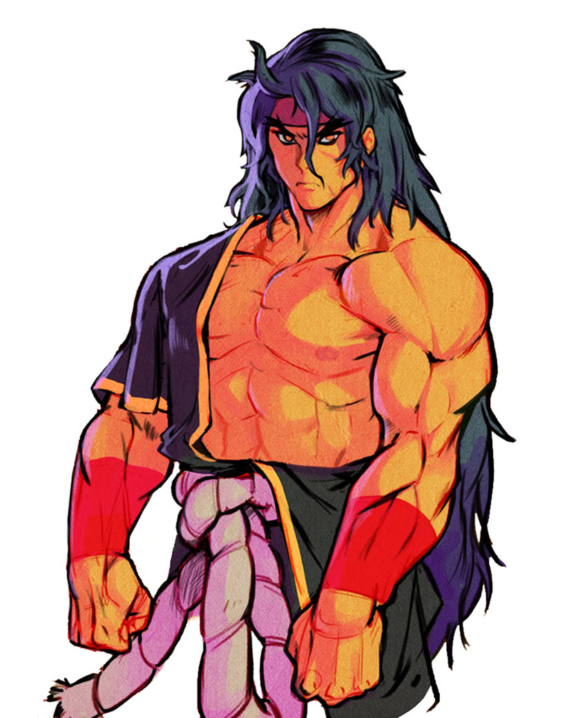 Shiva Art from Streets of Rage 4