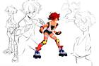 Unused Female Character Concept