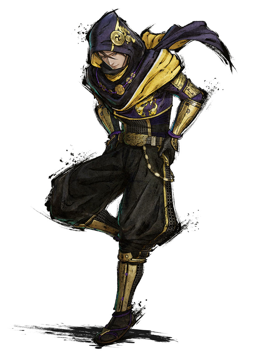 Kazuuji Nakamura Art from Samurai Warriors 5