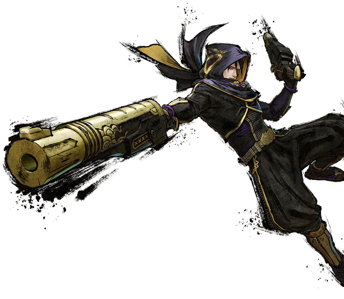 Kazuuji Art from Samurai Warriors 5