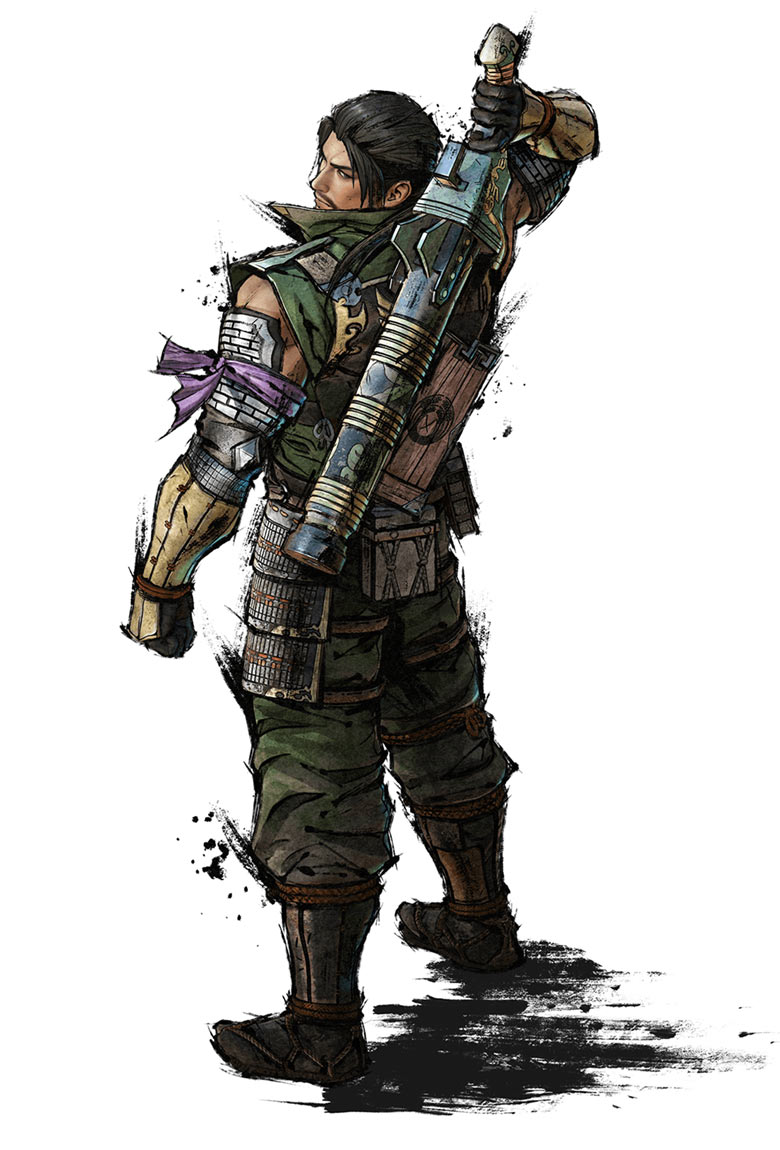 Magoichi Saika Art from Samurai Warriors 5