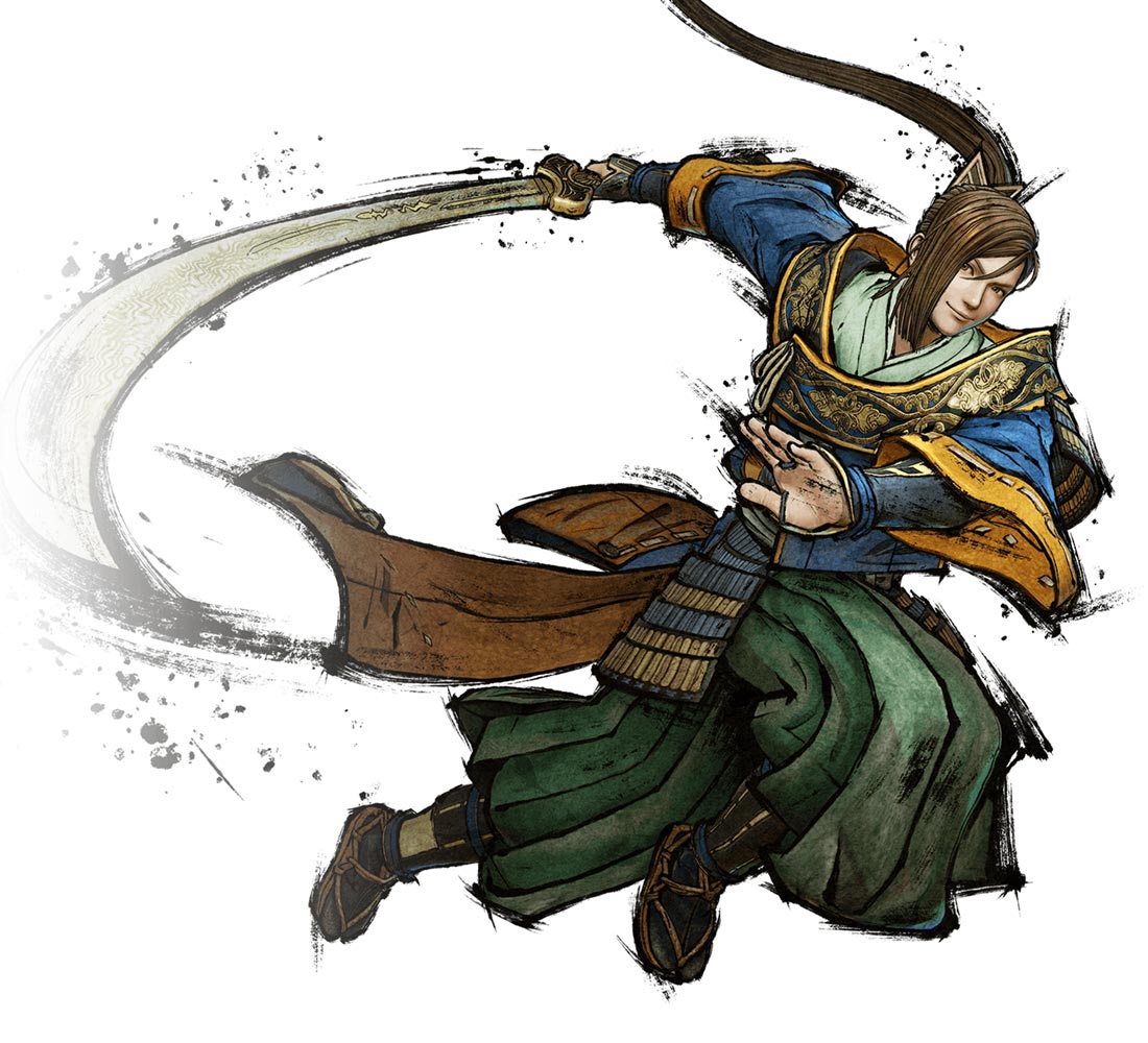 Takakage Art from Samurai Warriors 5