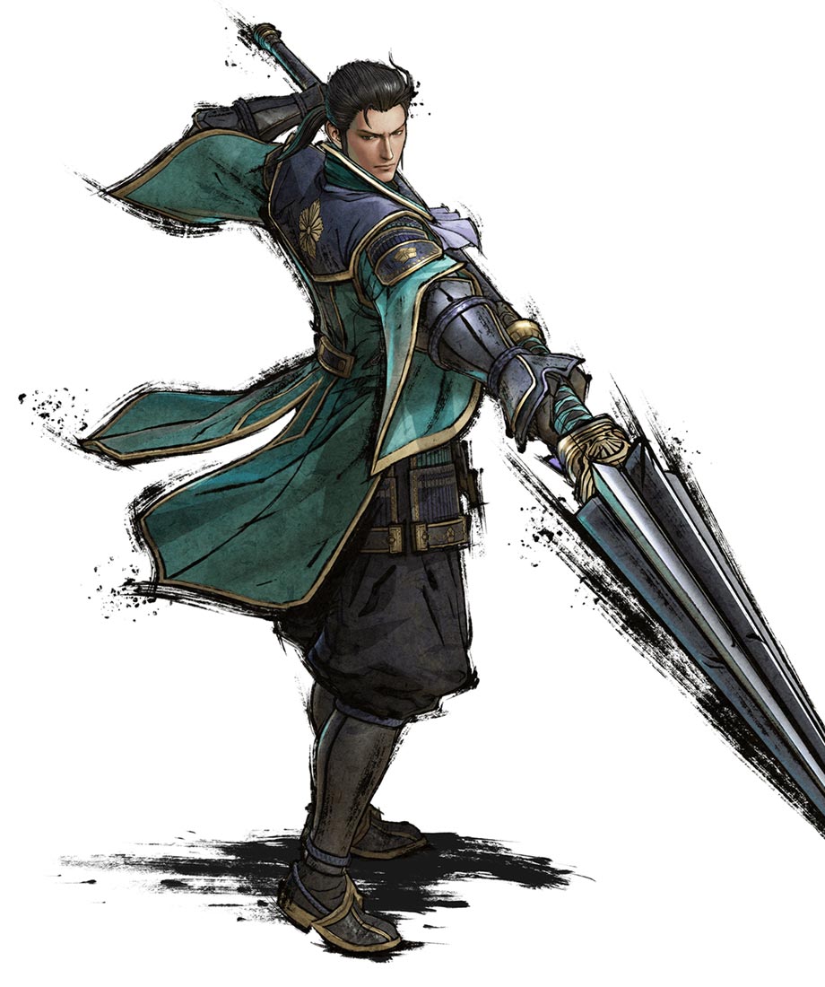 Toshimitsu Art from Samurai Warriors 5