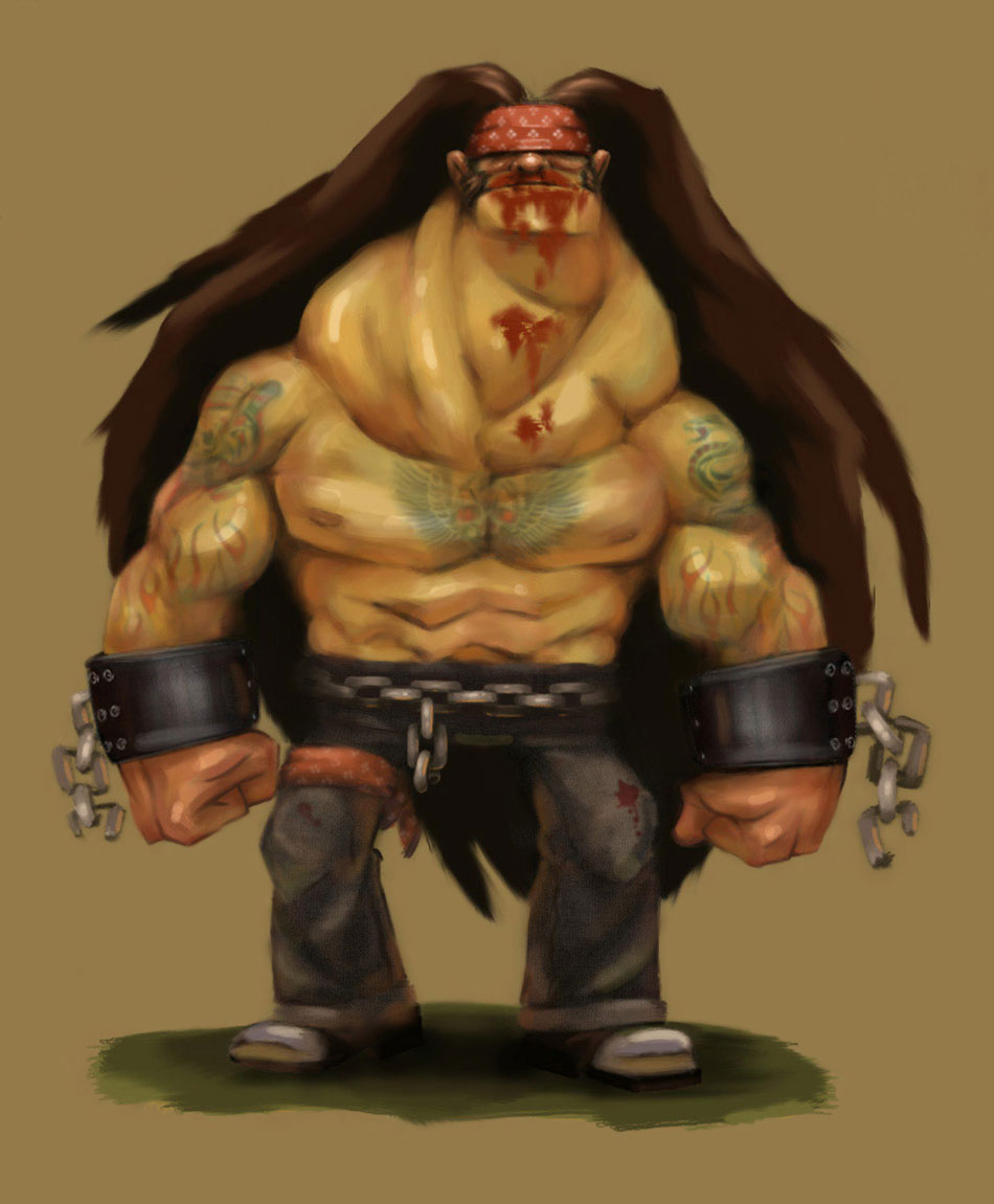 Headbanger Art from Br&uuml;tal Legend