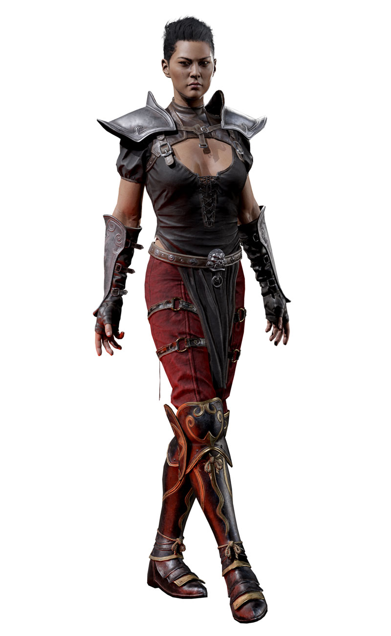 Assassin Art from Diablo II: Resurrected