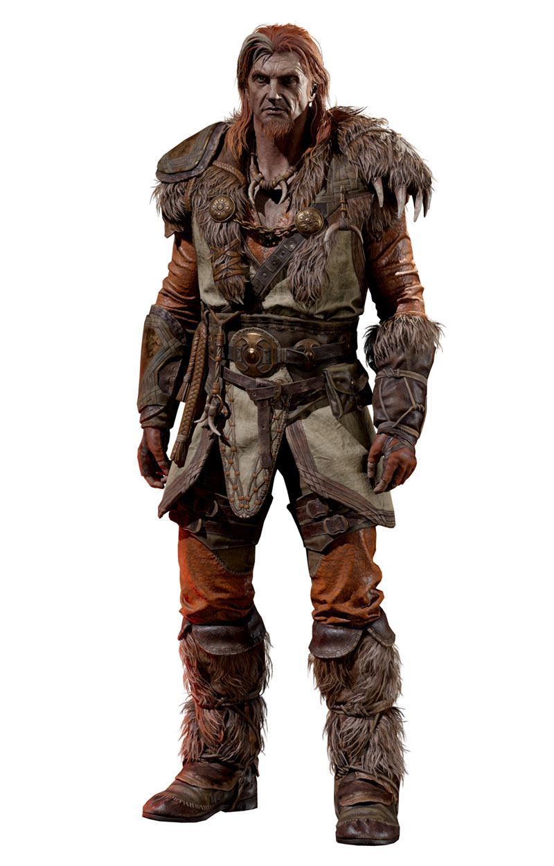 Druid Art from Diablo II: Resurrected