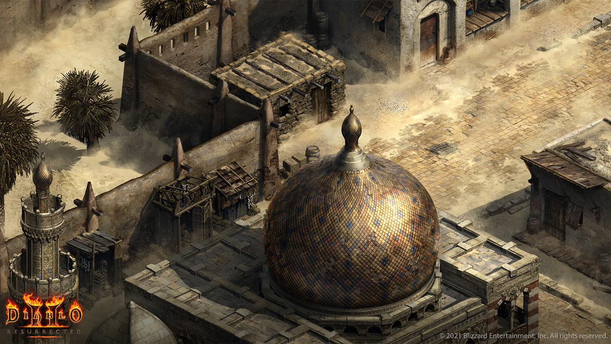Lut Gholein Art from Diablo II: Resurrected