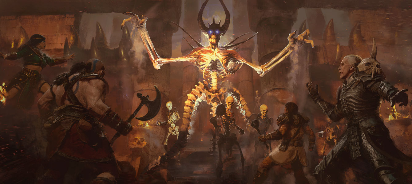 Mephisto Art from Diablo II: Resurrected