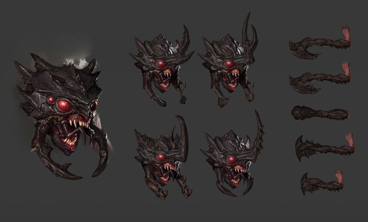 Scarab Art from Diablo II: Resurrected