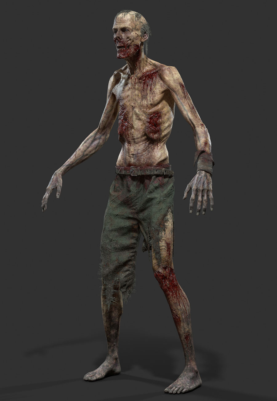 Zombie Art from Diablo II: Resurrected
