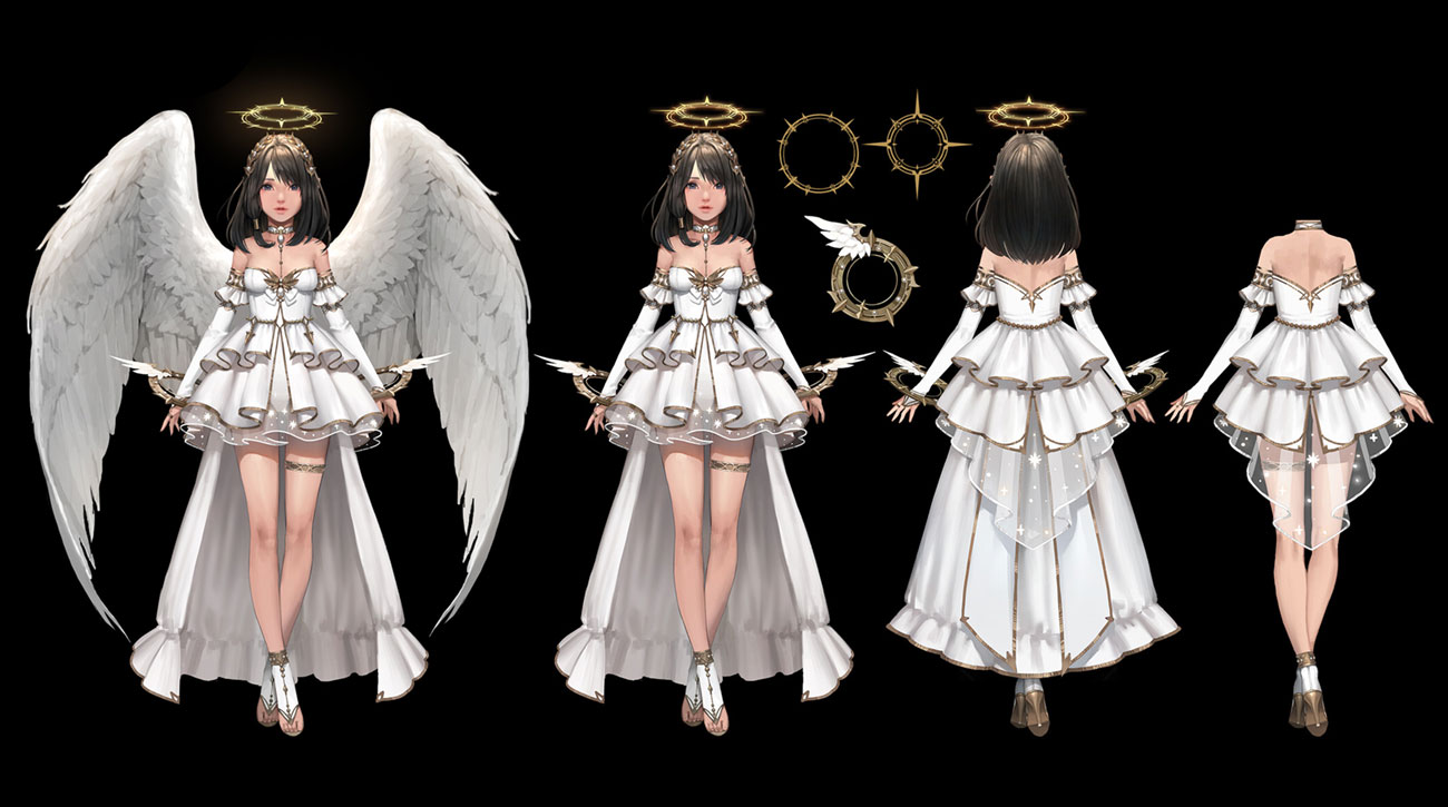 Angel Archer Art from Darkness Rises
