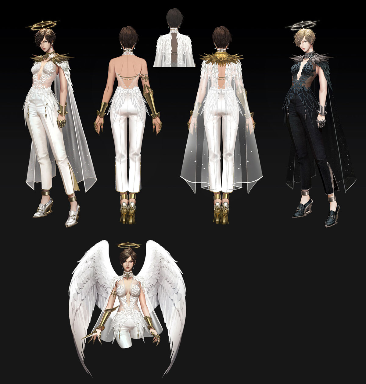 Angel Concept Art from Darkness Rises
