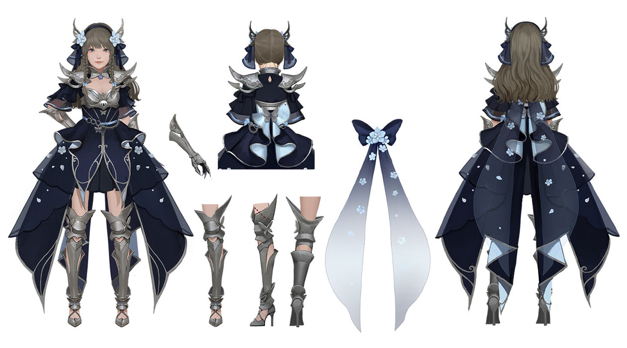 Butterfly Archer Art from Darkness Rises