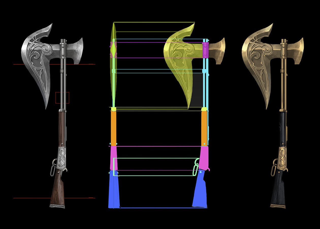 Cowboy Berserker Weapon Art from Darkness Rises