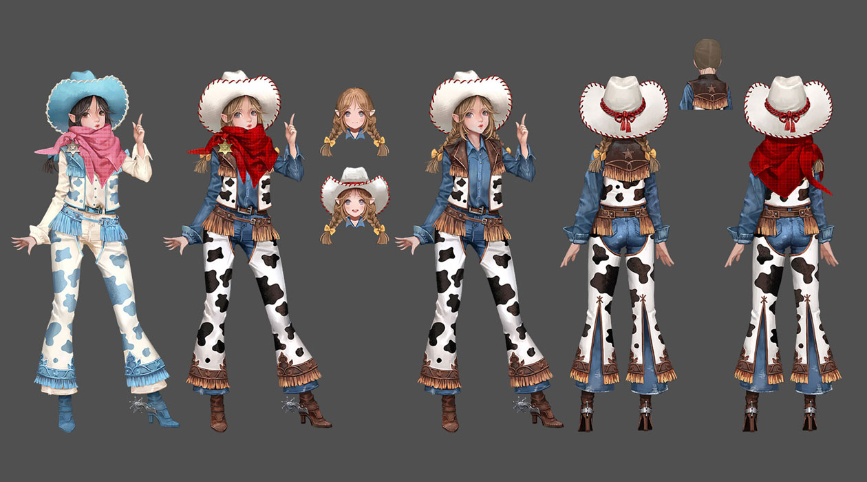 Cowgirl Archer Art from Darkness Rises