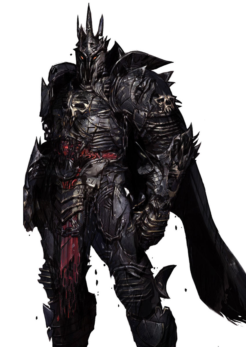 Death Knight Art from Darkness Rises