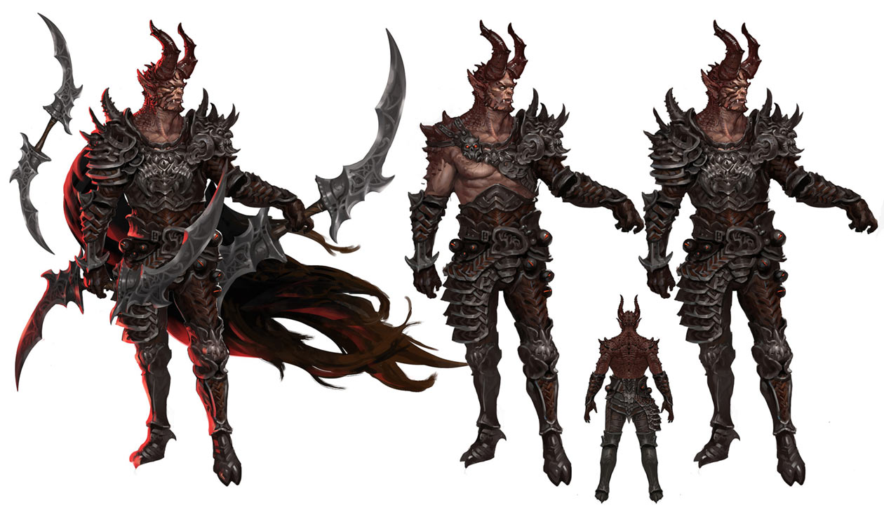 Devil Boss Art from Darkness Rises