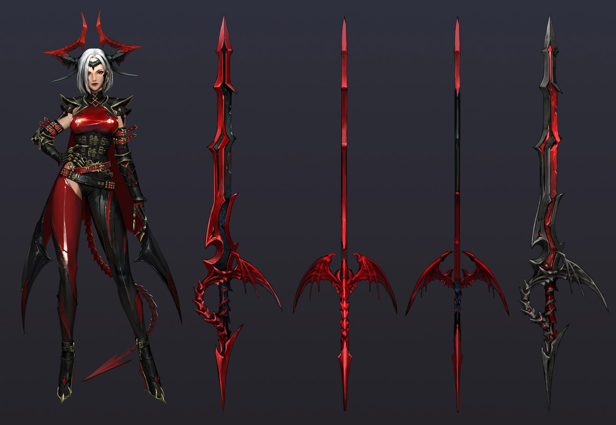 Devil Weapon Art from Darkness Rises