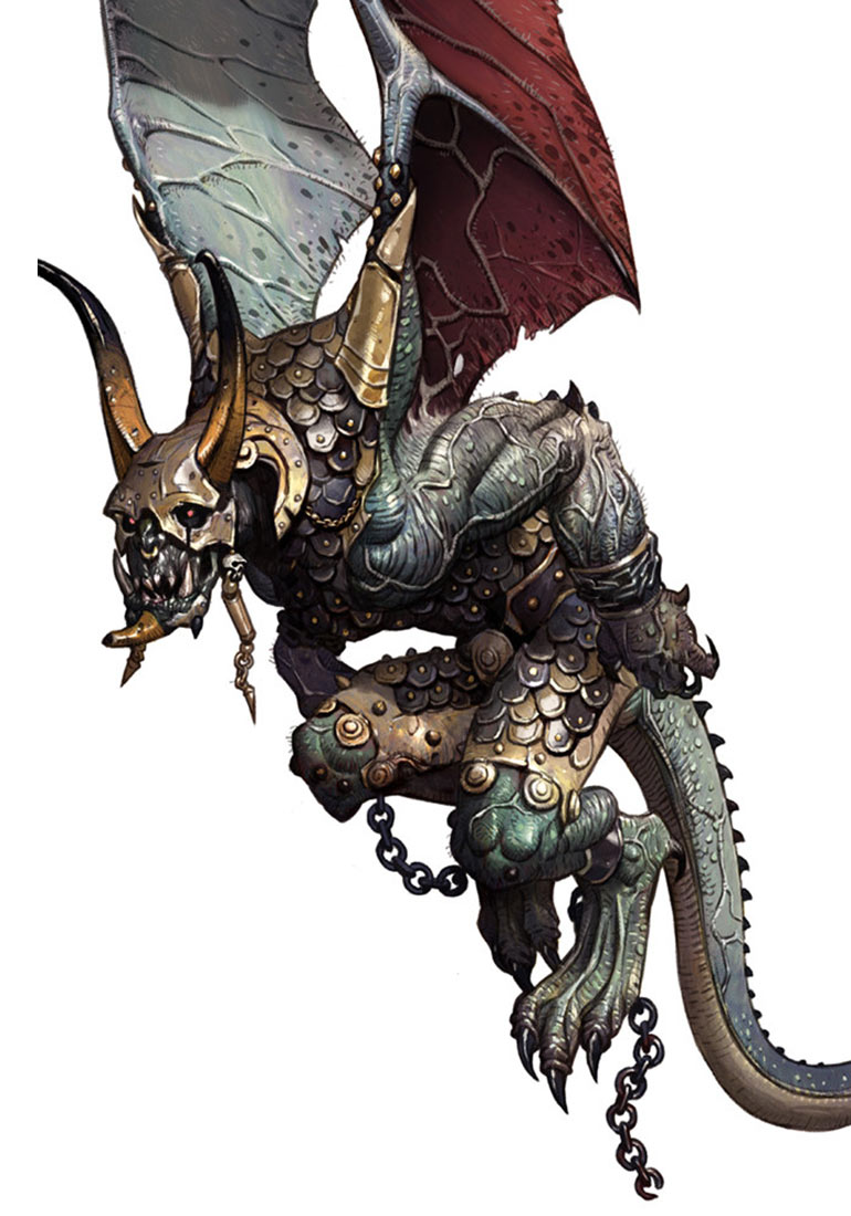 Elite Gargoyle Art from Darkness Rises