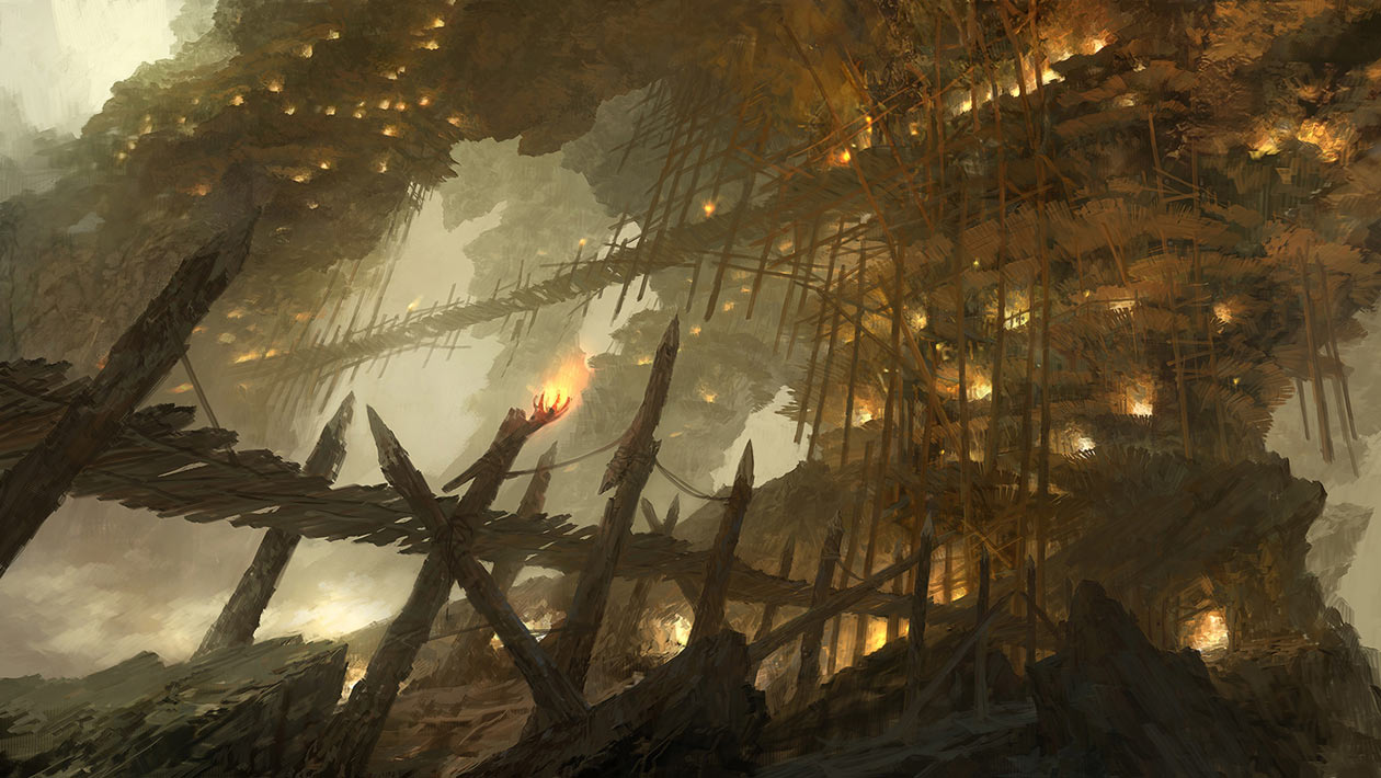 Environment Concept Art from Darkness Rises