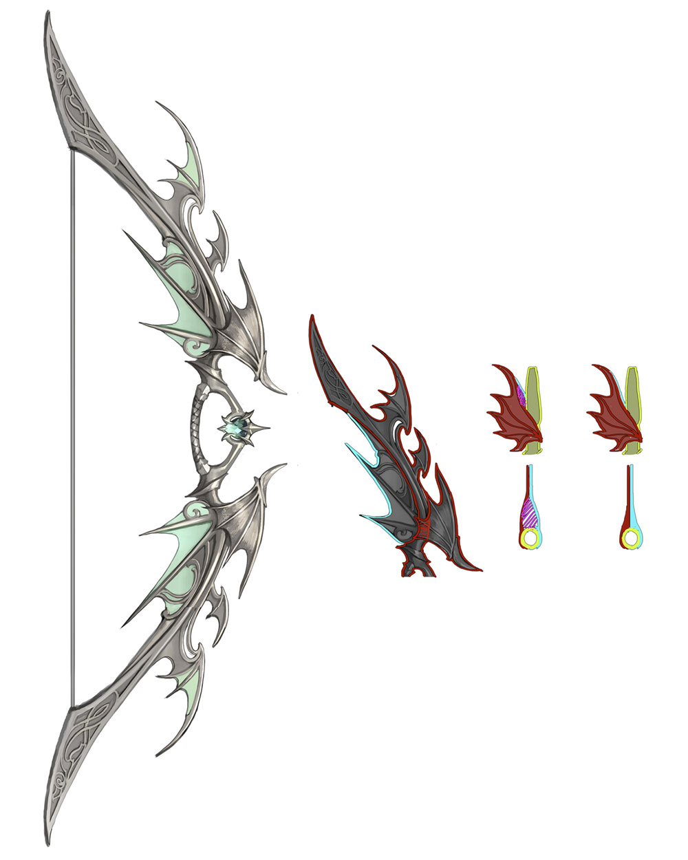 Hatchling Archer Bow Art from Darkness Rises