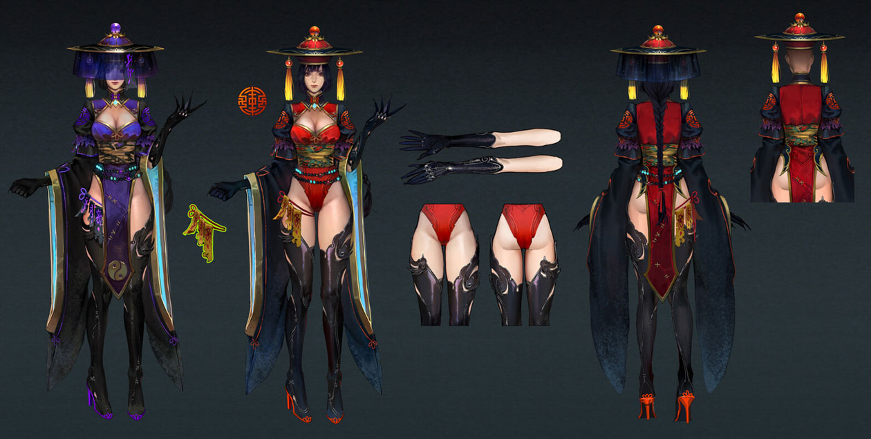 Jiangshi Wizard Art from Darkness Rises