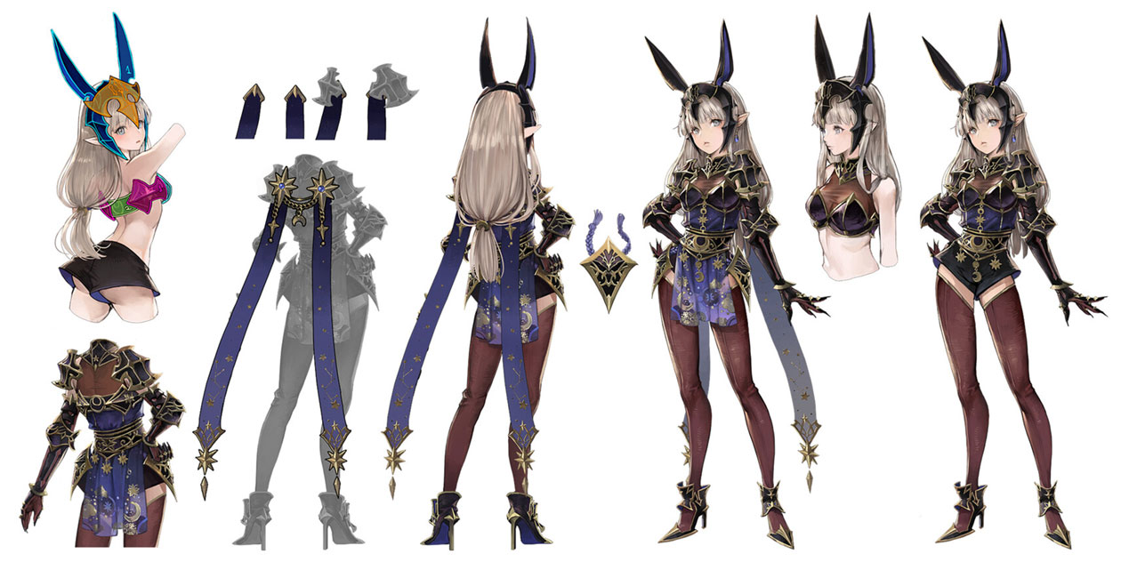 Moon Rabbit Archer Art from Darkness Rises