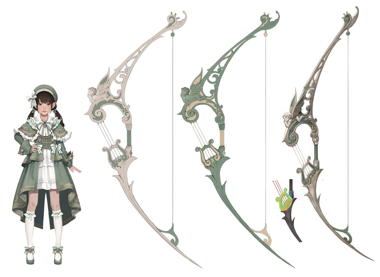 Noble Archer Bow Art from Darkness Rises