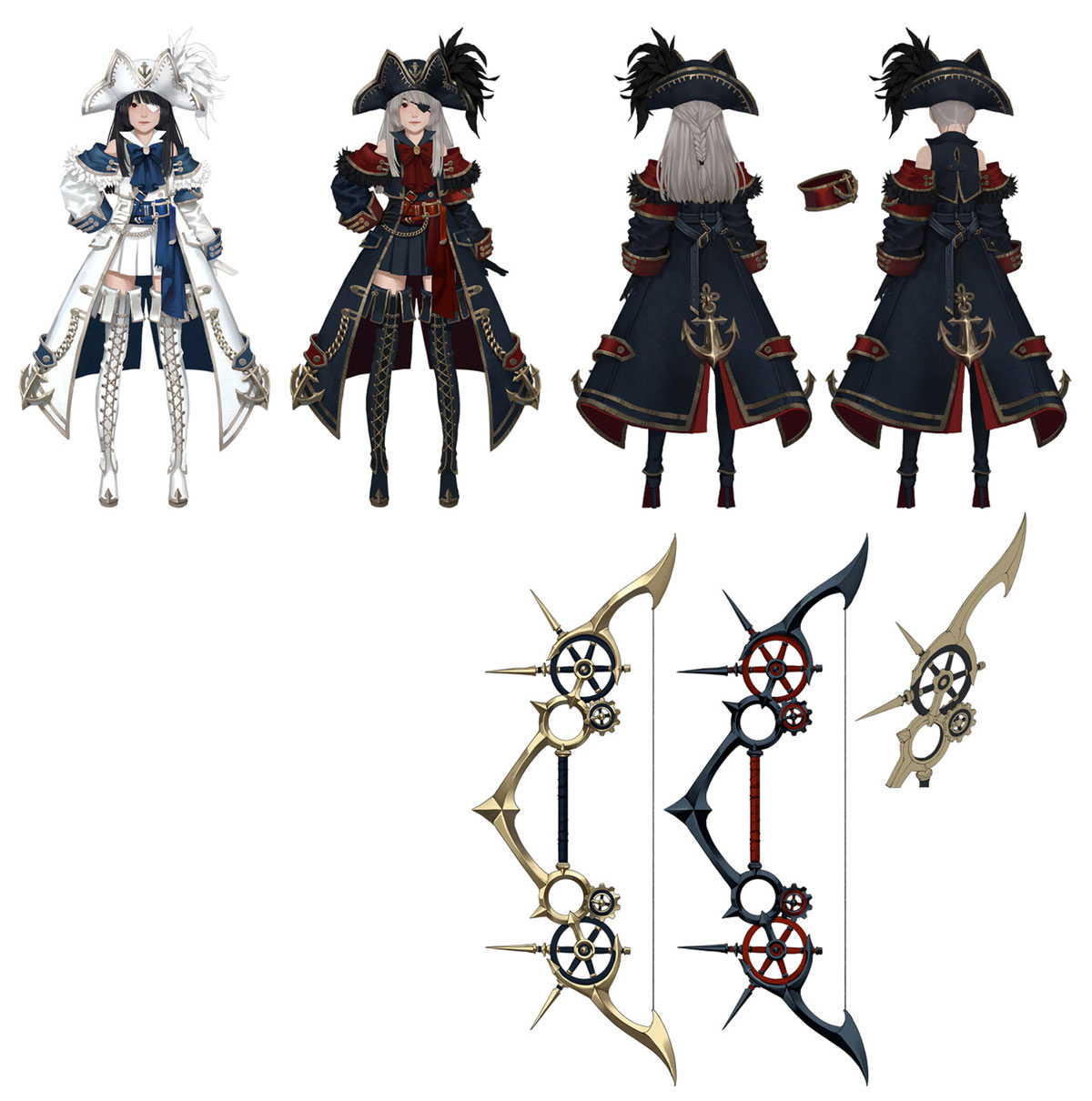 Pirate Archer Art from Darkness Rises