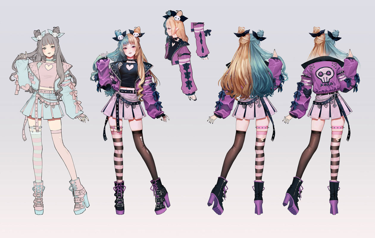 Punk Archer Art from Darkness Rises