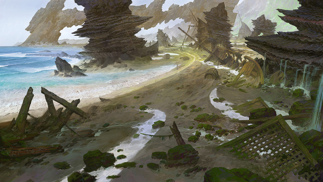 Shipwrecks Art from Darkness Rises