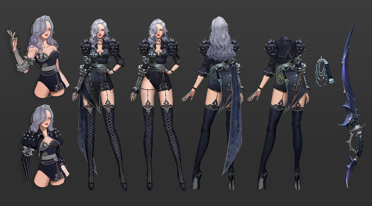 Witch Concept Art from Darkness Rises