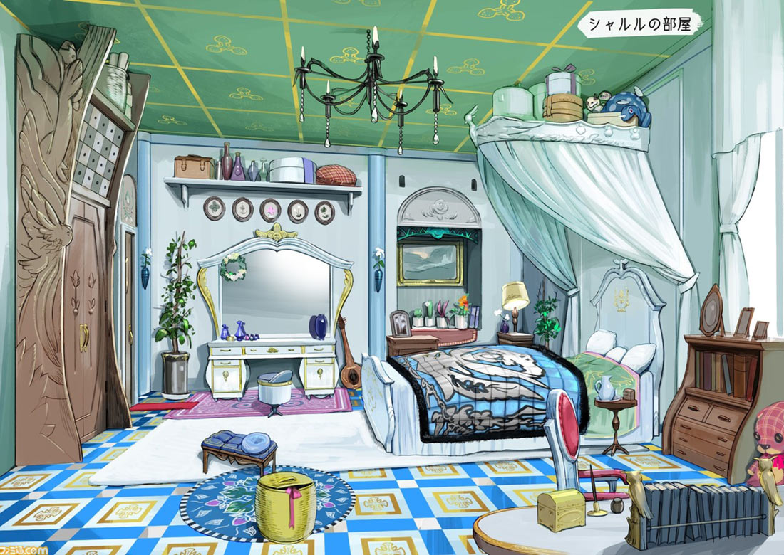 Cheryl's Room Art from Fantasian