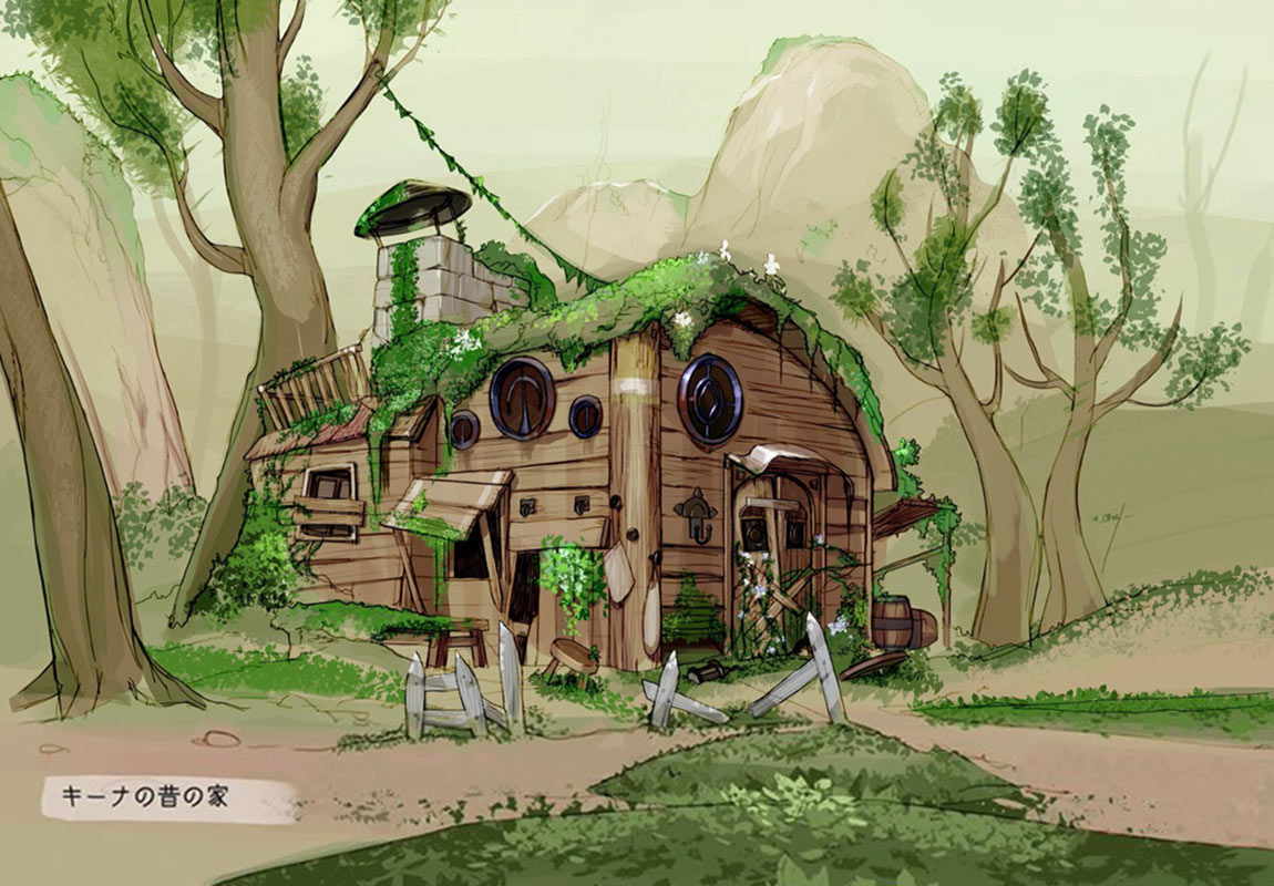 Kina's House Art from Fantasian