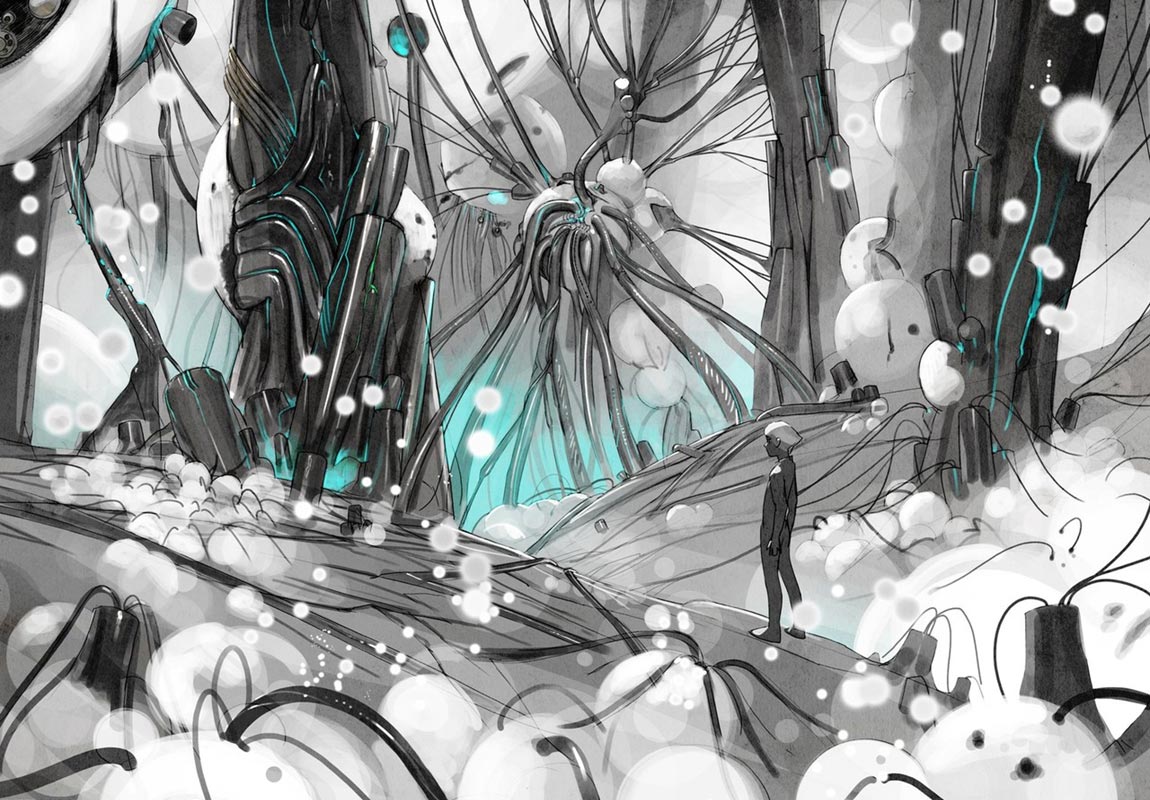 Mechteria Death Balls Art from Fantasian
