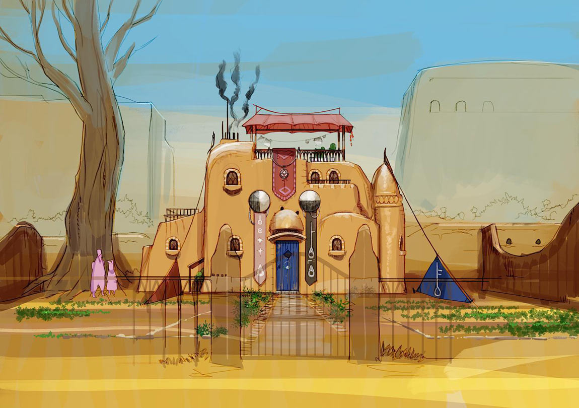 Owen's Tavern Art from Fantasian