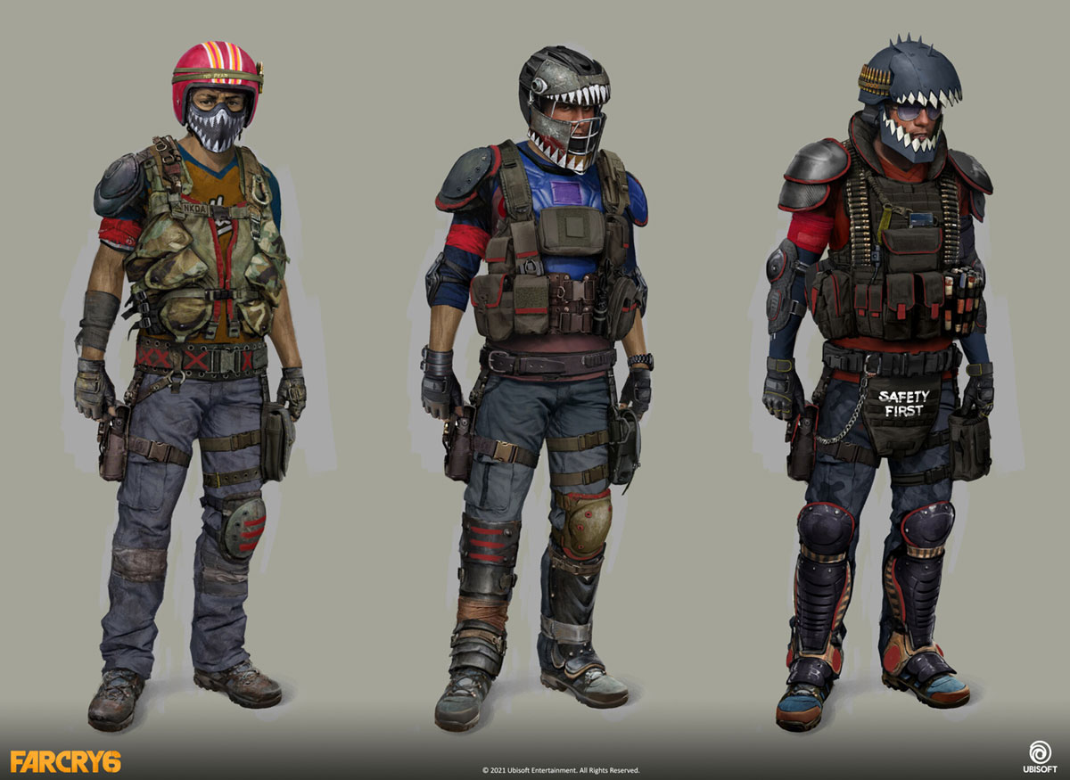 Armor Concept Artwork from Far Cry 6