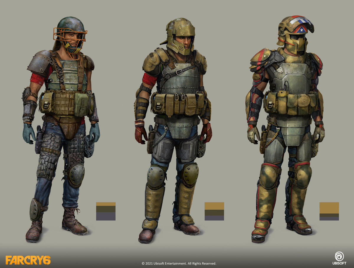 Armor Concept Art from Far Cry 6