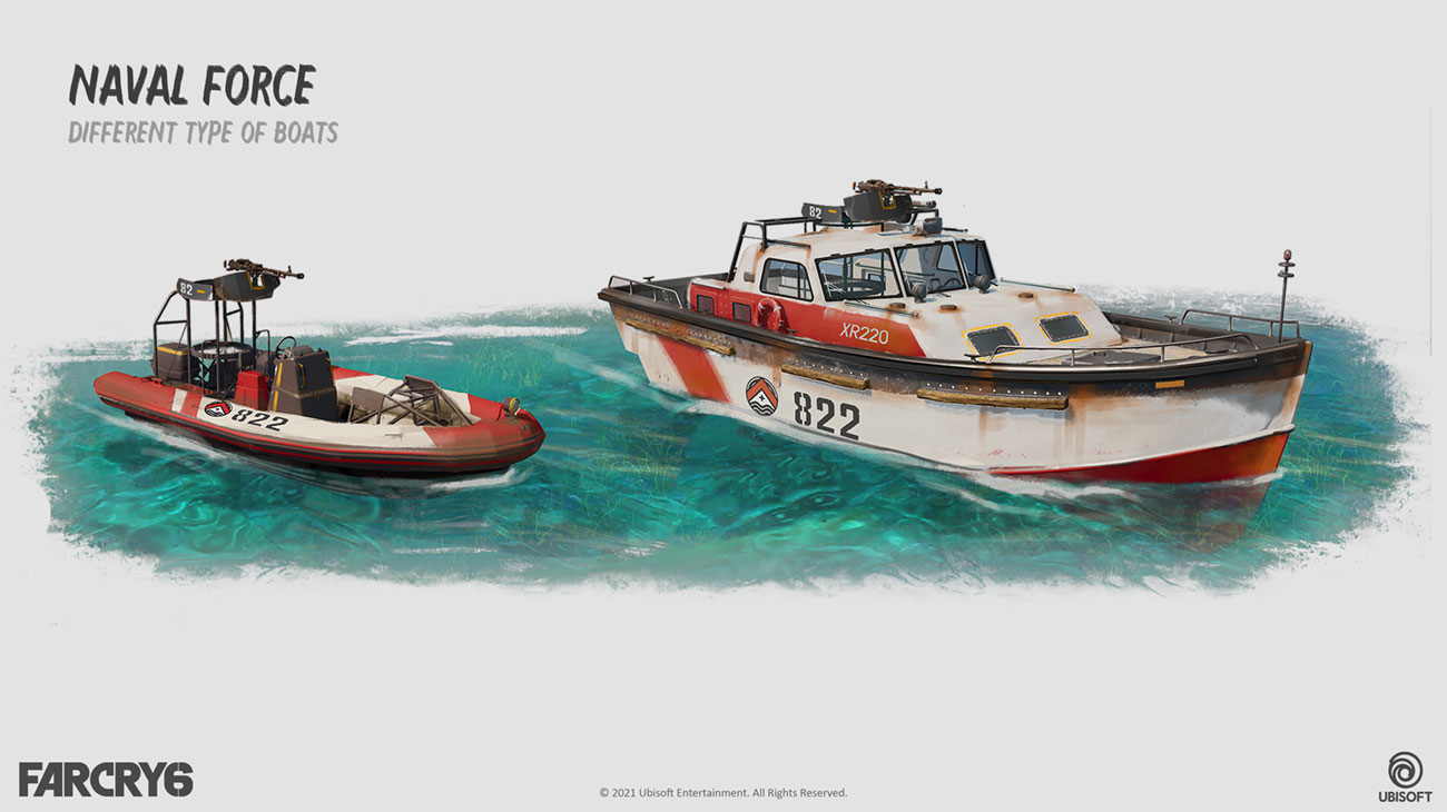 Army Naval Force Art from Far Cry 6