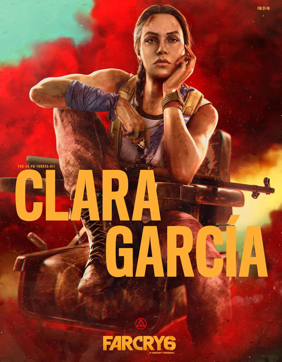 Clara Garc&iacute;a Art from Far Cry 6