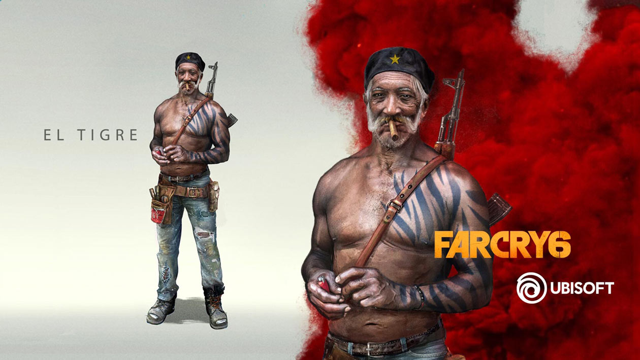 El Tigre Art from Far Cry 6
