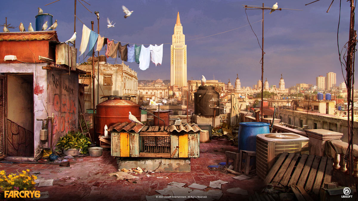 Esperanza Rooftop Art from Far Cry 6